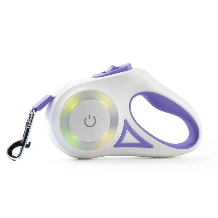 Correa Retráctil LED para Perros con Luz de Seguridad – 3m y 5m