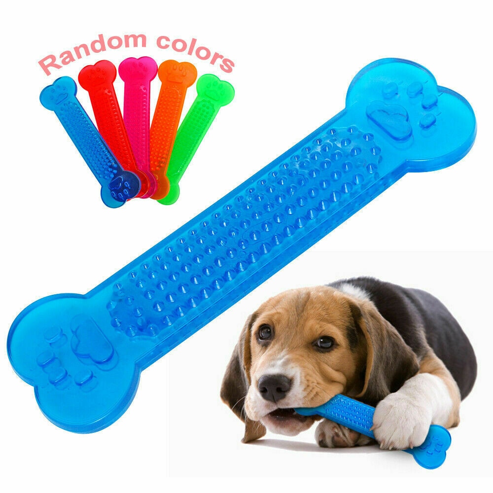 Juguete Masticable de Goma en Forma de Hueso para Perros – Cuidado Dental