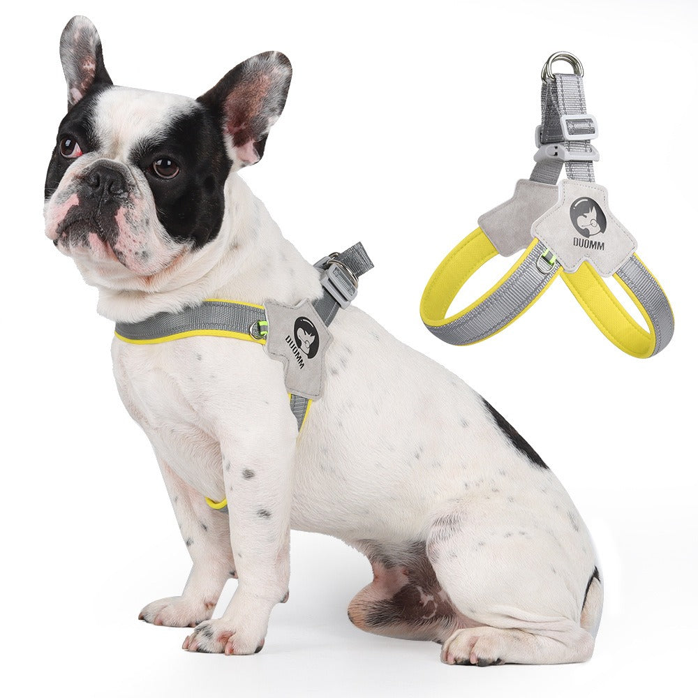 Arnés Pectoral para Perros – Estilo Silla, Transpirable y Reflectante