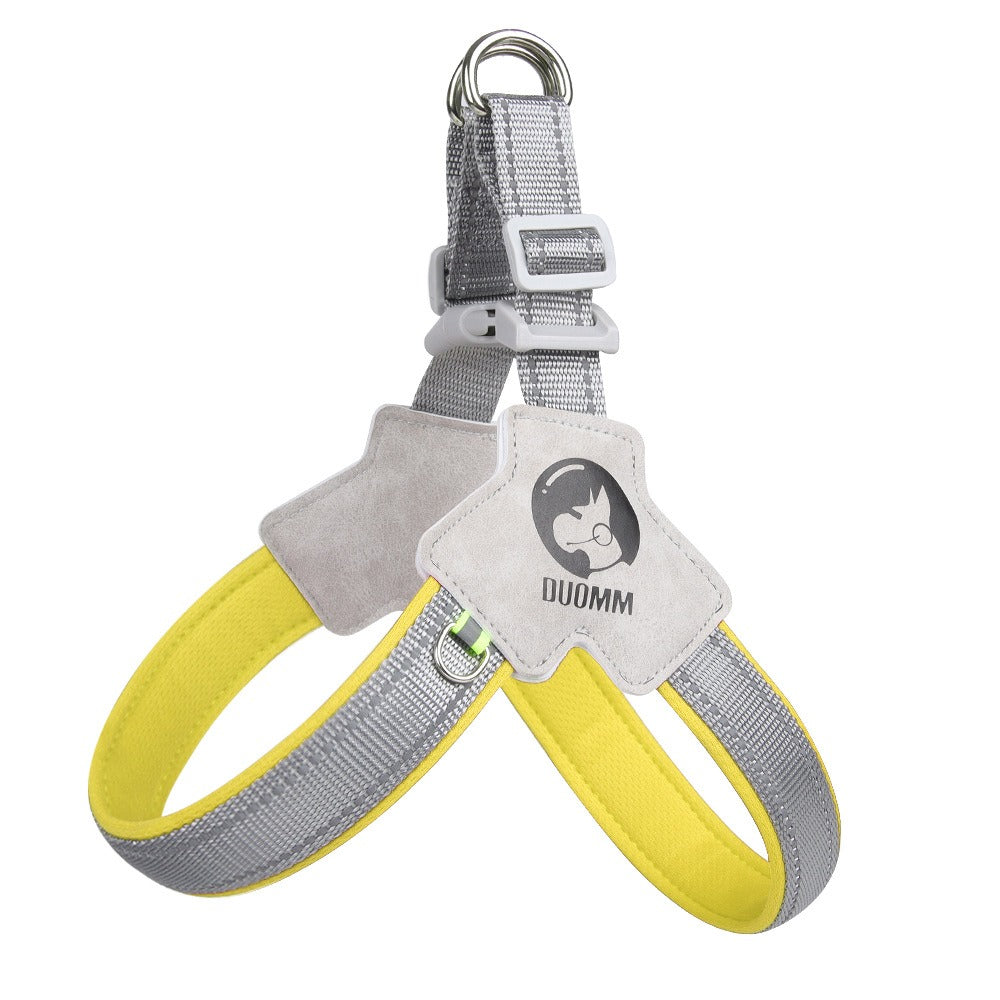 Arnés Pectoral para Perros – Estilo Silla, Transpirable y Reflectante