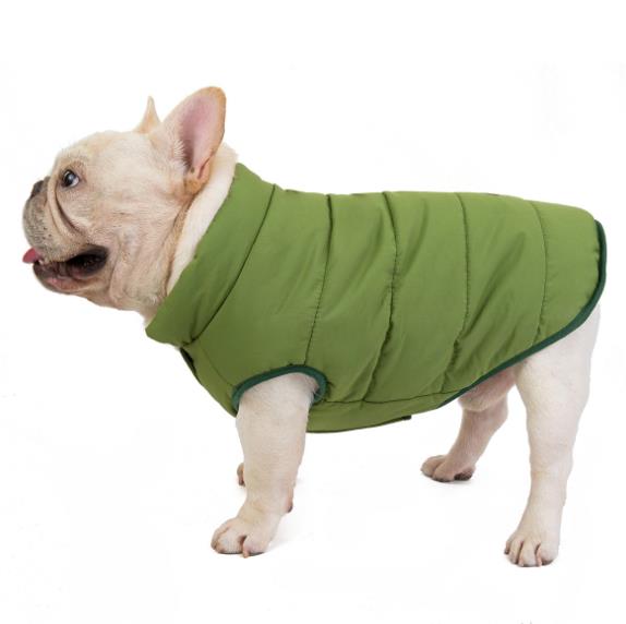 Chaleco de Algodón para Bulldog y Razas Pequeñas