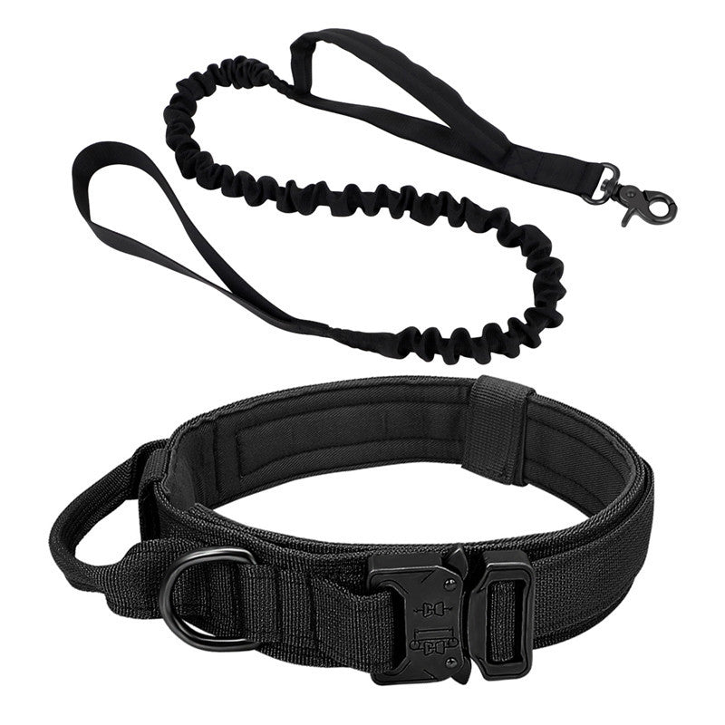 Collar Táctico de Nylon para Perros Medianos y Grandes