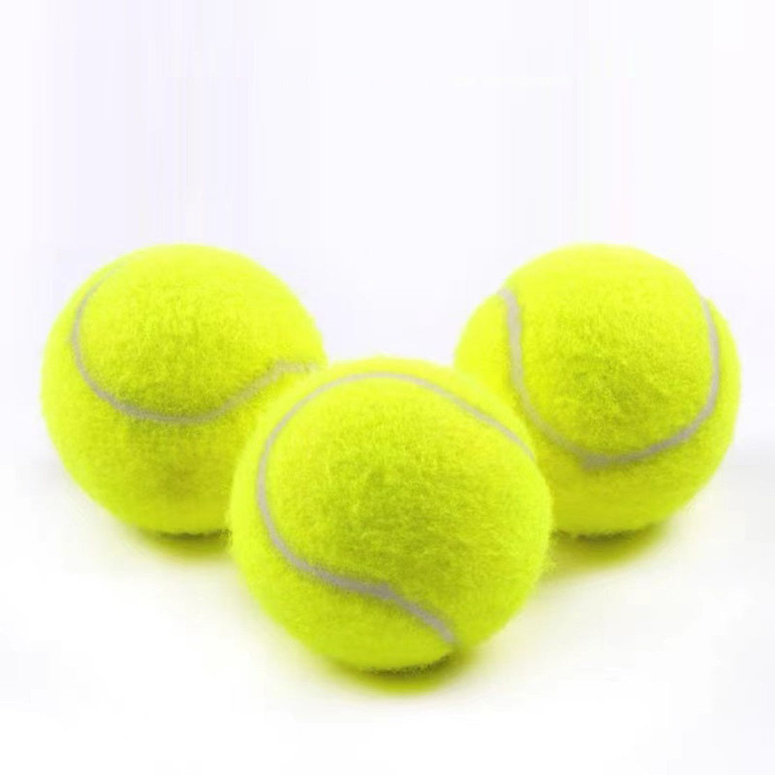 Pelota de Tenis de Goma para Perros - Juguete Resistente