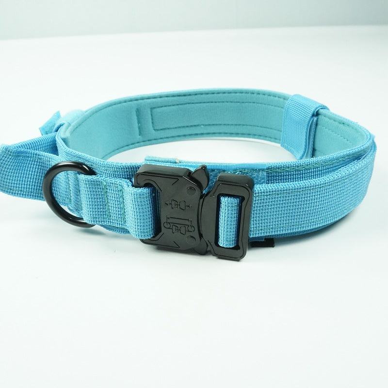 Collar Táctico de Nylon para Perros Medianos y Grandes