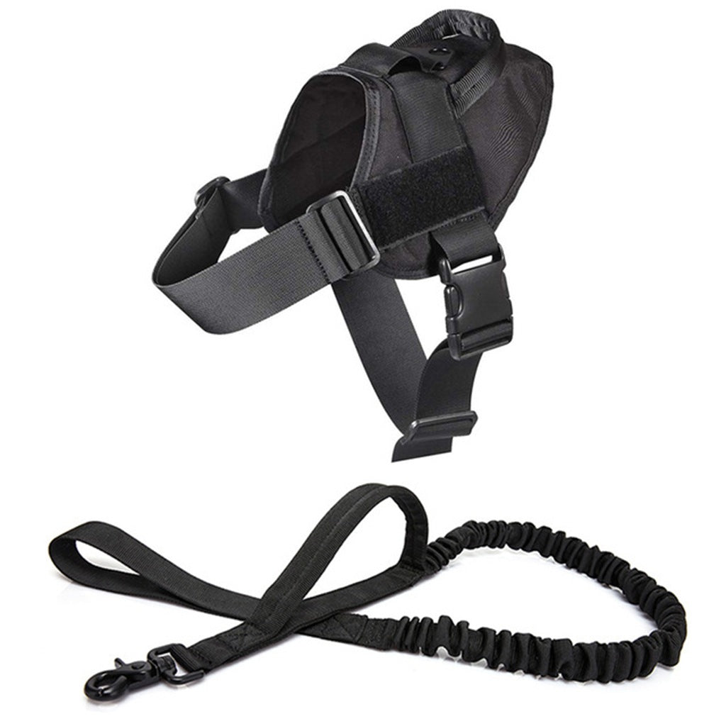 Chaleco Táctico de Nailon Impermeable para Perros Medianos y Grandes
