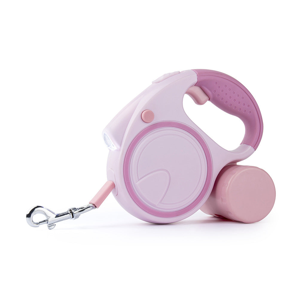 Correa Telescópica Automática con Luz LED para Mascotas
