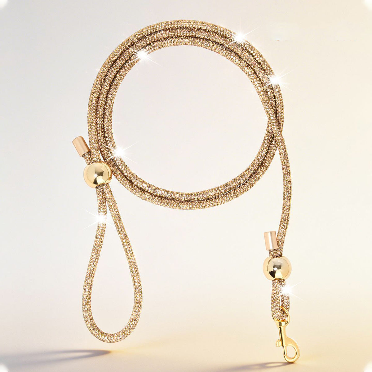 Correa de Paseo con Diamantes para Perros y Gatos – Nylon con Hebilla de Aleación