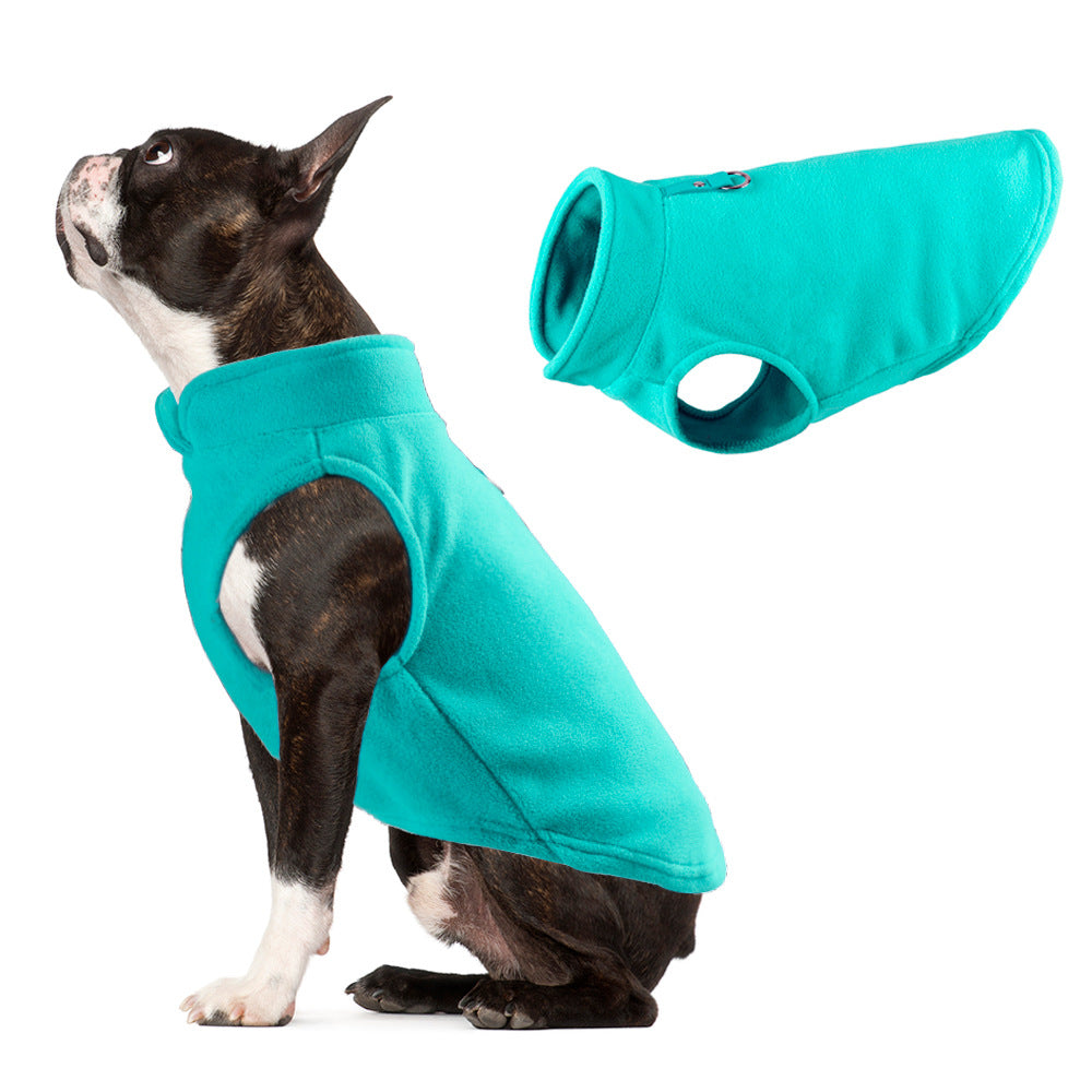 Suéter Polar para Perros – Ropa de Invierno Color Sólido