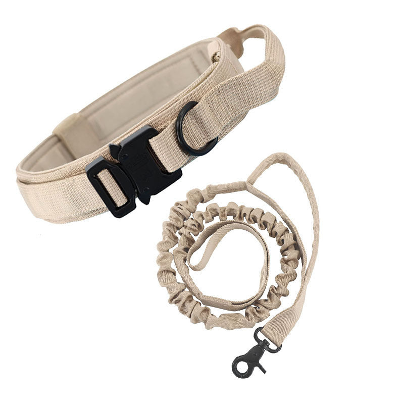 Collar Táctico de Nylon para Perros Medianos y Grandes