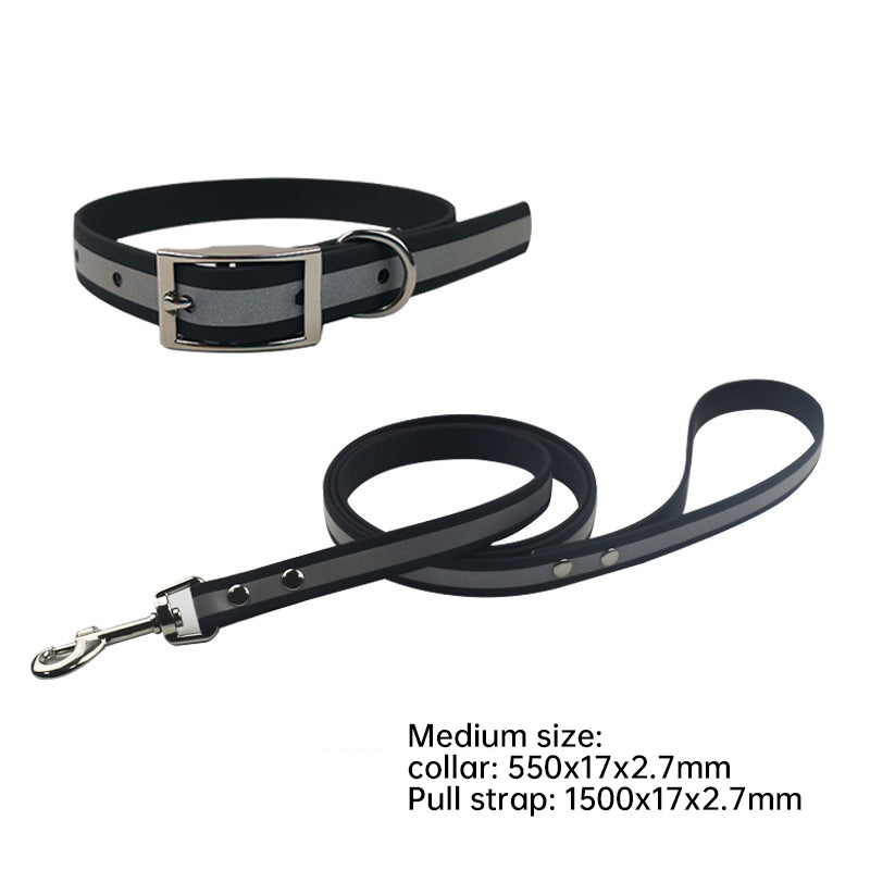 Correa Reflectante Nocturna para Perros - Mayor Seguridad