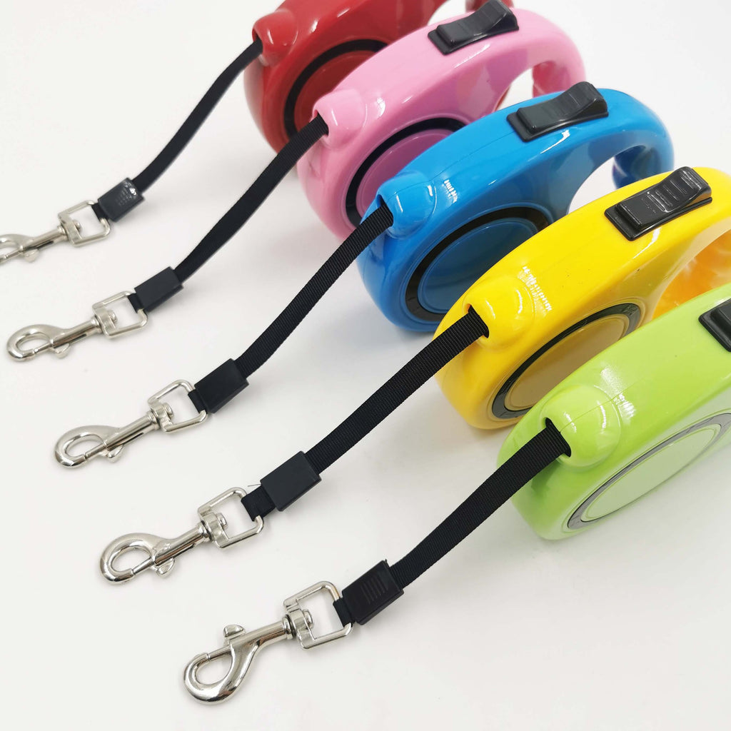 Correa Retráctil Redonda Multicolor para Perros