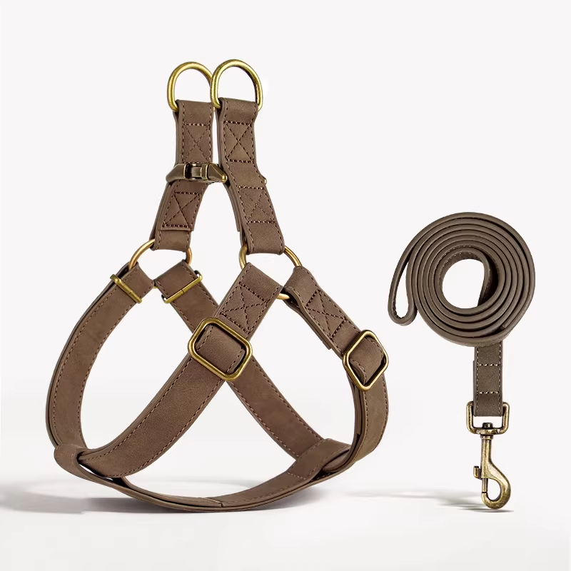 Arnés Chaleco Pectoral con Correa para Perros Medianos y Grandes