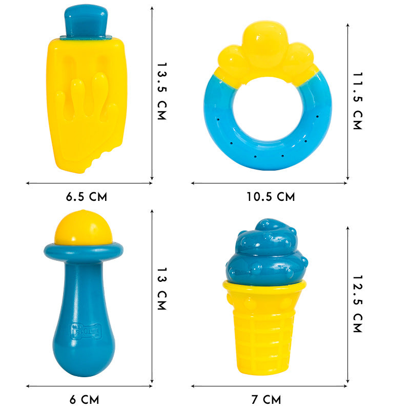 Juguete Congelable Refrescante para Perros - Hueso Dona