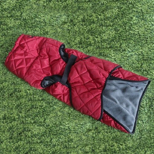 Chaqueta Polar Abrigada para Perros Grandes