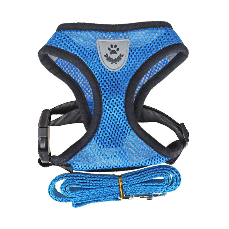 Correa Pectoral Tipo Camiseta para Perros – Arnés Suave de Paseo