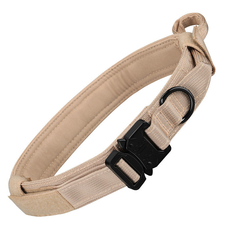 Collar Táctico de Nylon para Perros Medianos y Grandes