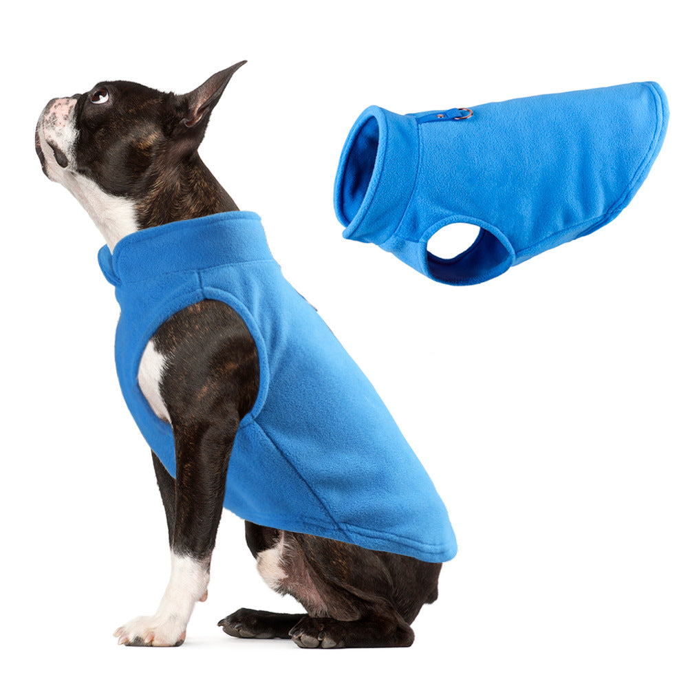 Suéter Polar para Perros – Ropa de Invierno Color Sólido