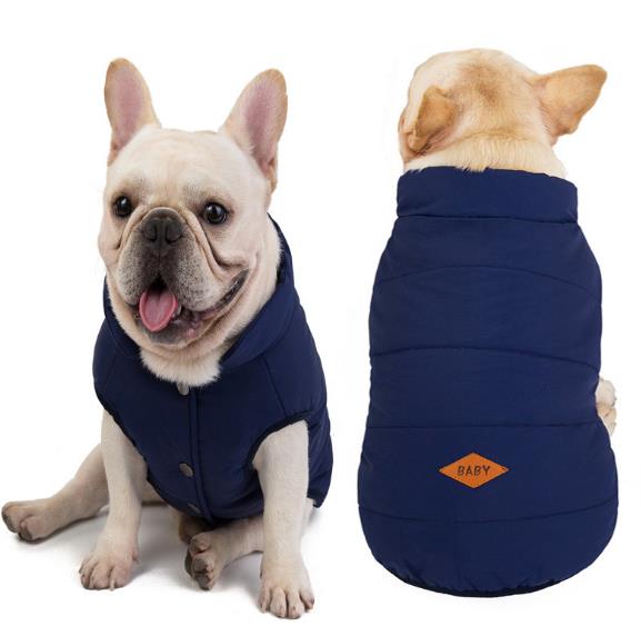 Chaleco de Algodón para Bulldog y Razas Pequeñas