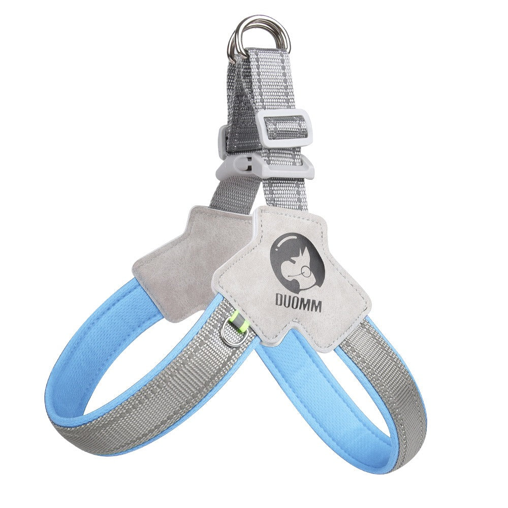 Arnés Pectoral para Perros – Estilo Silla, Transpirable y Reflectante