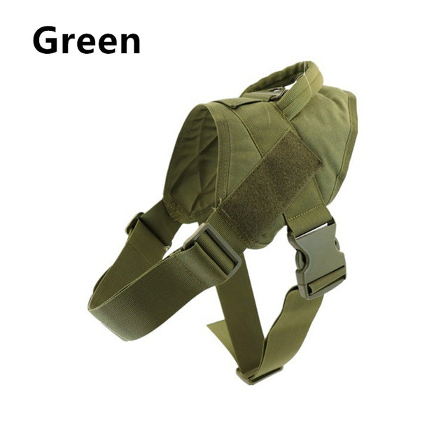Chaleco Táctico de Nailon Impermeable para Perros Medianos y Grandes