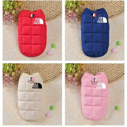 Chaleco Abrigo de Algodón para Perros – Ropa de Invierno Cálida