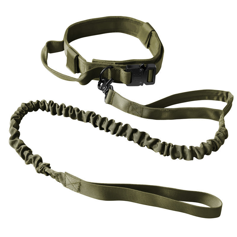 Collar Táctico de Nylon para Perros Medianos y Grandes