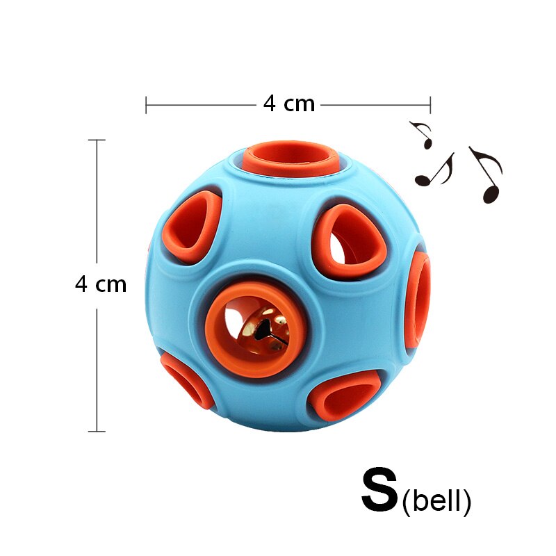 Pelota Interactiva de Goma para Perros – Juguete Masticable