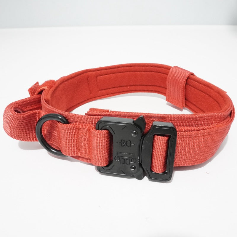 Collar Táctico de Nylon para Perros Medianos y Grandes