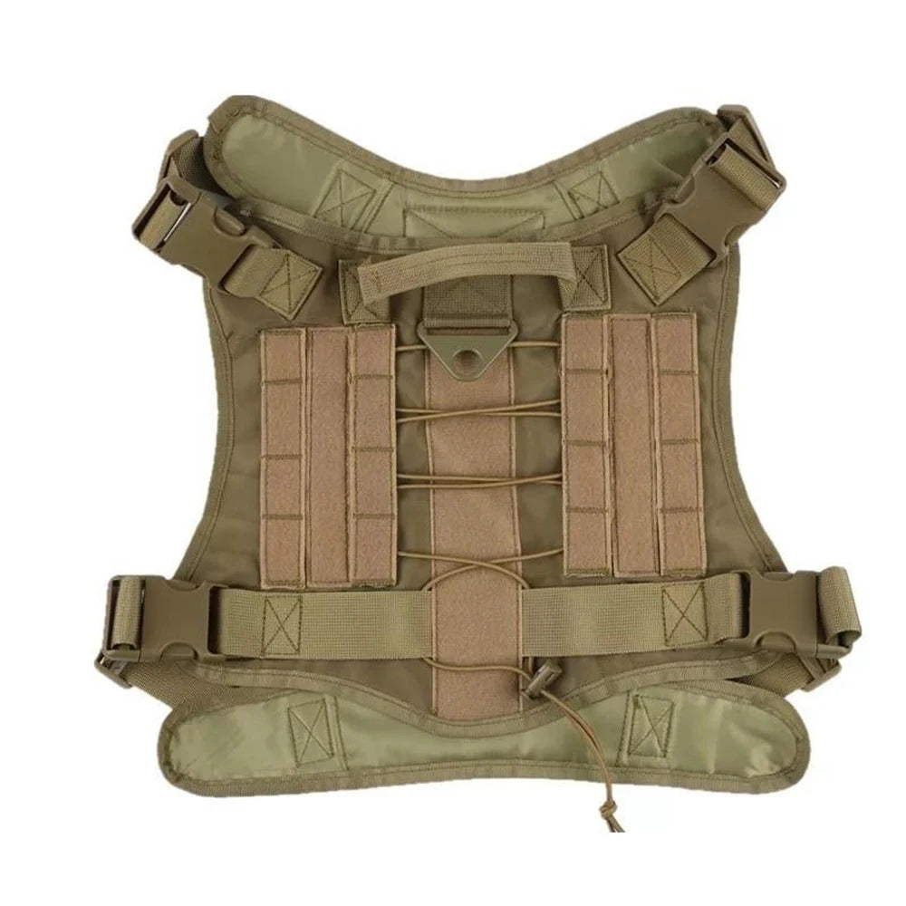 Chaleco Táctico Militar para Perros – Transpirable y Resistente