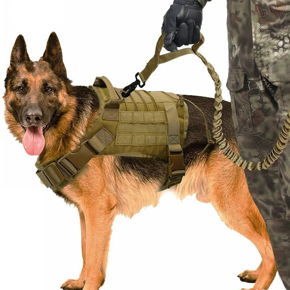 Chaleco Táctico Militar para Perros – Transpirable y Resistente