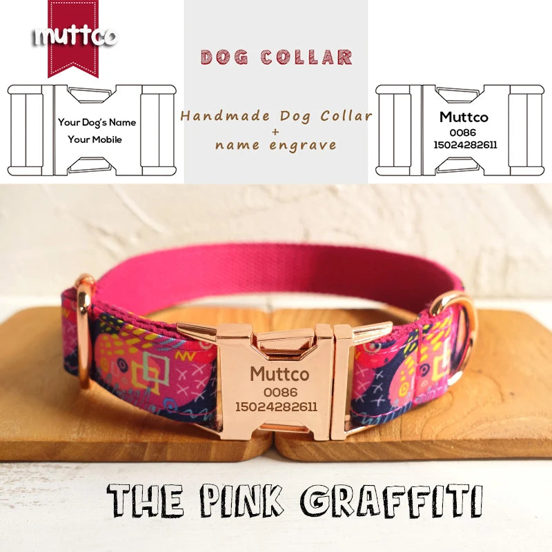Collar para Perro Grabado con Láser - Personalizado