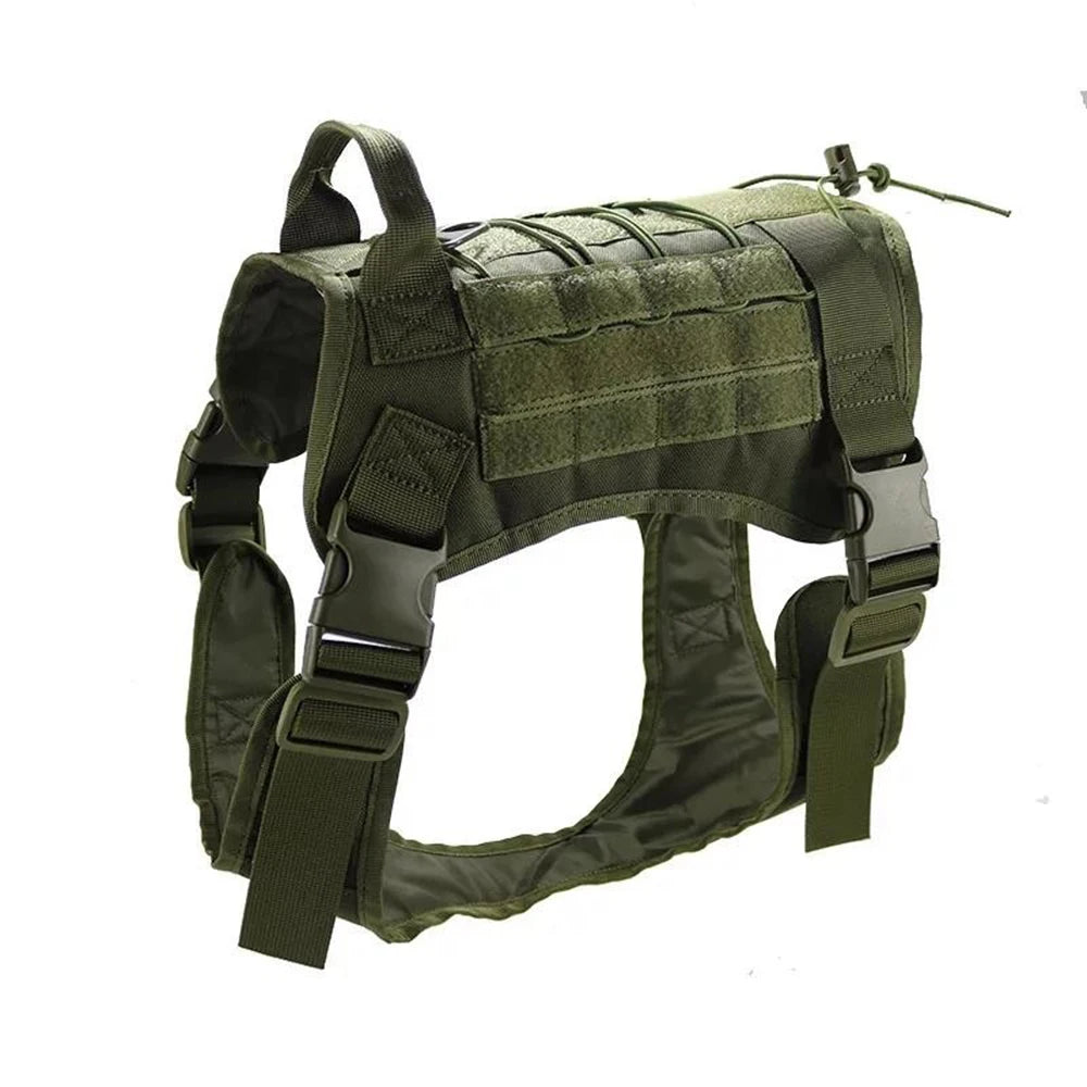 Chaleco Táctico Militar para Perros – Transpirable y Resistente
