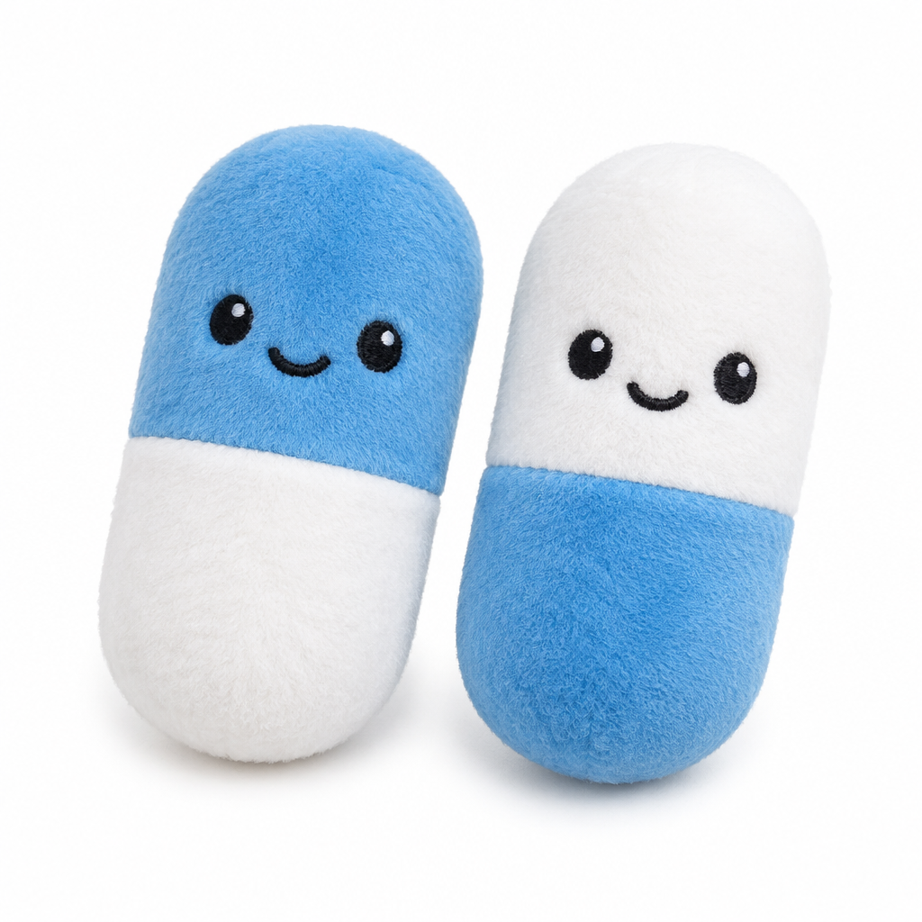 Juguete de peluche cápsula con sonido para mascotas